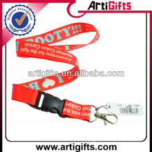 Promotion cheap free lanyard keychain